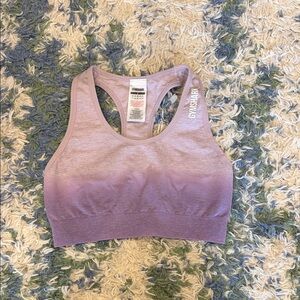 Gymshark Lavender Ombre Sports Bra